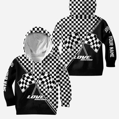Love Racing - Personalized Racing Hoodie and Leggings