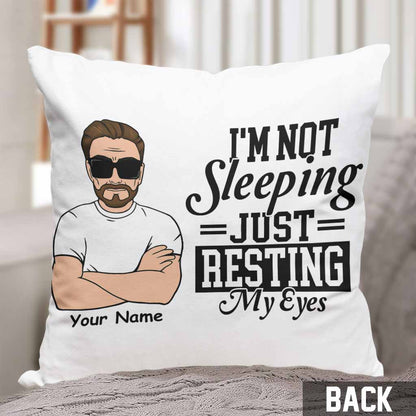 Daddy Sleep Pillow - Personalized Father's Day Throw Pillow