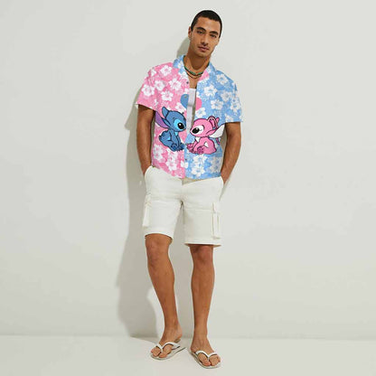 Aloha Hawaiian - Couple Ohana Hawaiian Shirt