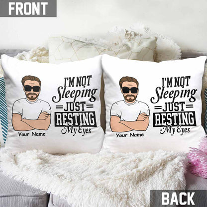 Daddy Sleep Pillow - Personalized Father's Day Throw Pillow