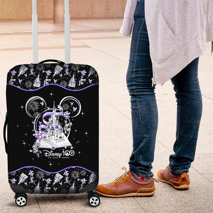 100 Years Of Wonder - Personalized Mouse Luggage Cover