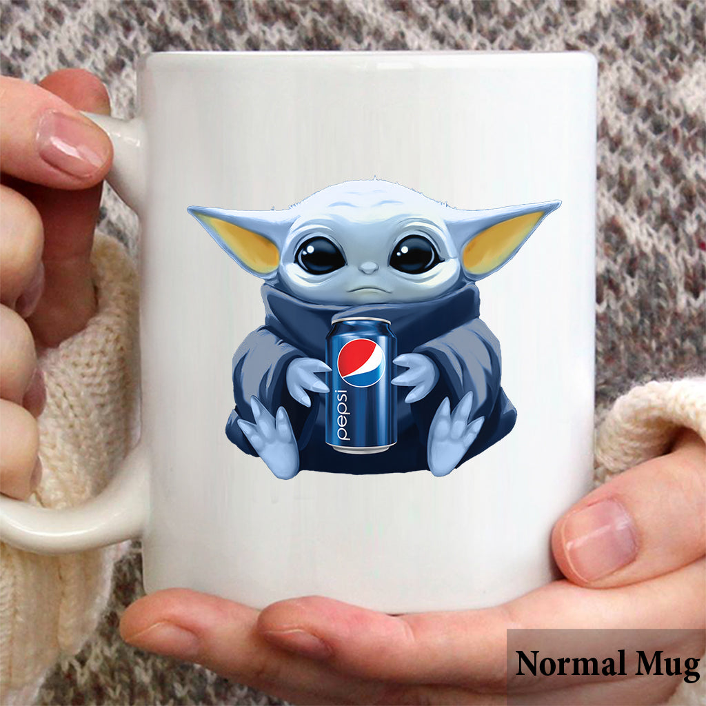 Just A Girl Who Loves Soft Drink Blue Soft Drink Mug