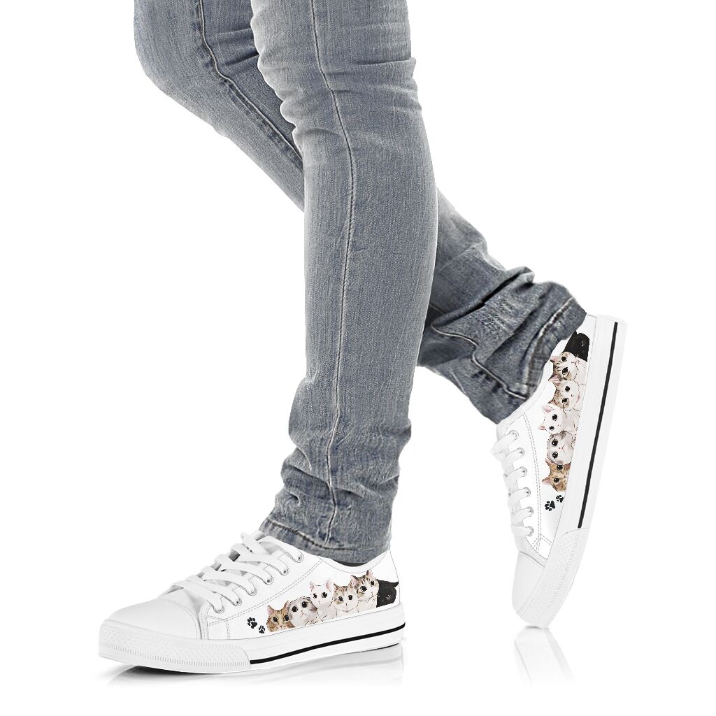 Cats Lover Cat Low Top Shoes 0622