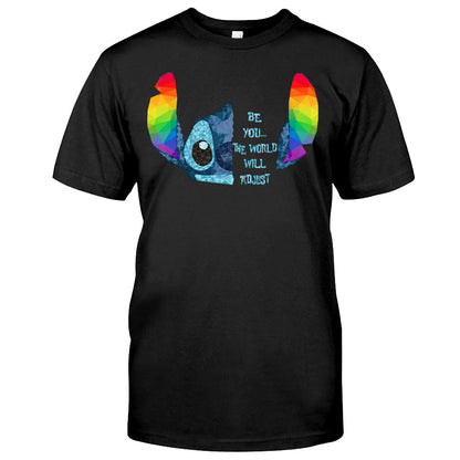 Be You The World Will Adjust - LGBT Support T-shirt and Hoodie