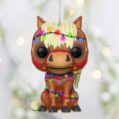 Chibi Character - Christmas Ornament (Printed On Both Sides)