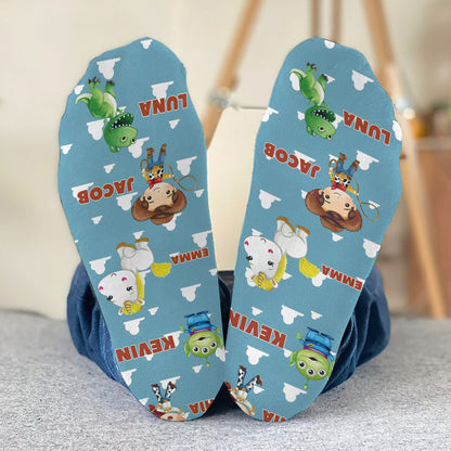 Best Dad Ever - Personalized Mouse Socks