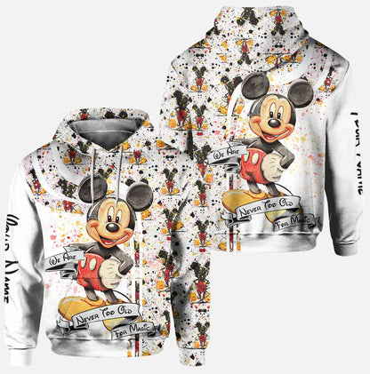 Mouse Ears - Personalized Hoodie And Leggings