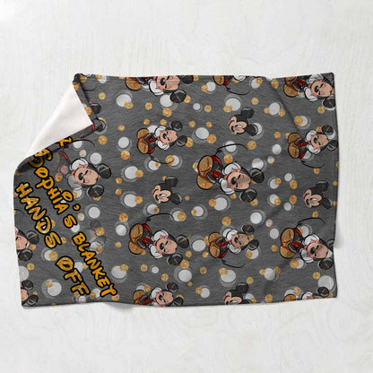 Hands Off - Personalized Mouse Blanket