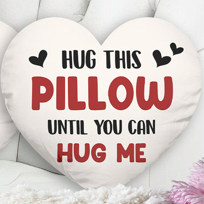 You & Me - Personalized Couple Shaped Pillow