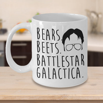 Bears Beets Battlestar - Mug 1122