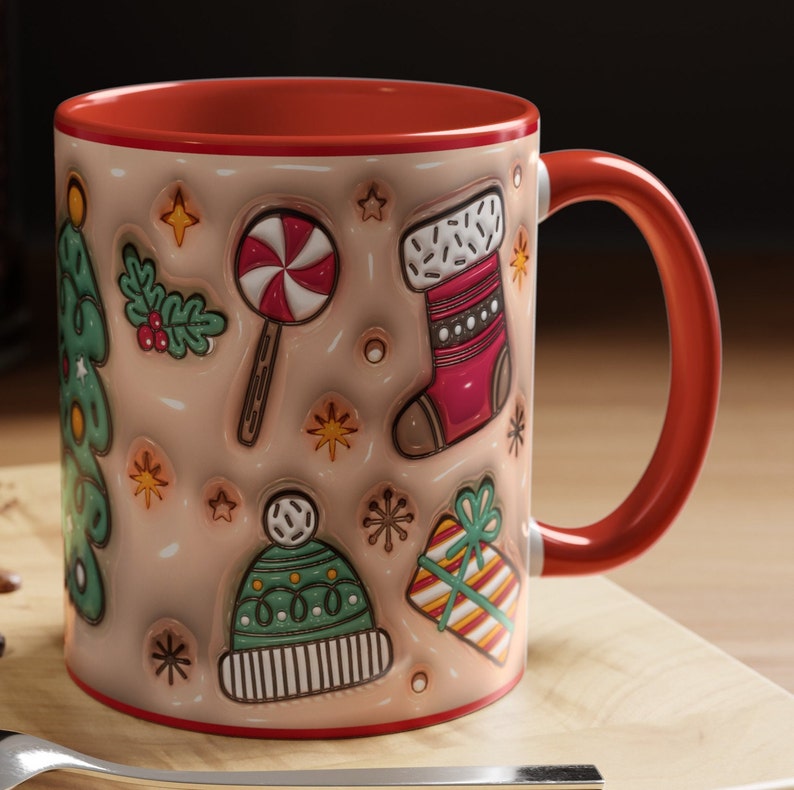 Christmas Accent Mug Christmas Accent Mug 0924