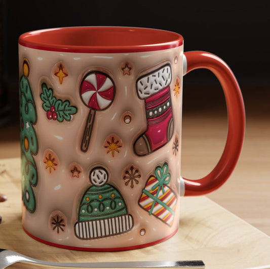 Christmas Accent Mug Christmas Accent Mug 0924