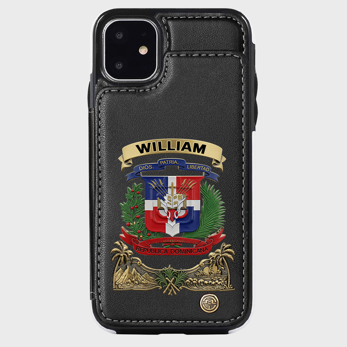 Proud Dominican - Personalized Expats Wallet Phone Case