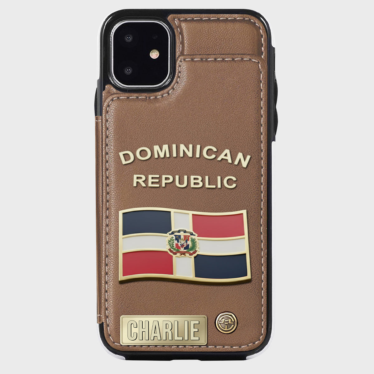 Proud Dominican - Personalized Expats Wallet Phone Case