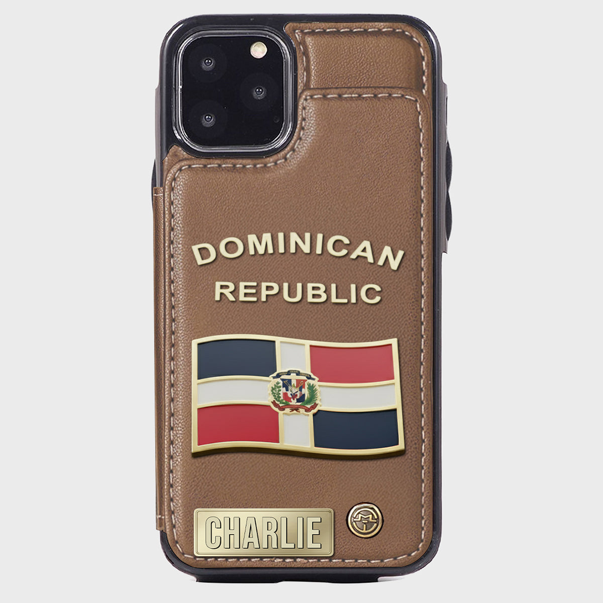Proud Dominican - Personalized Expats Wallet Phone Case