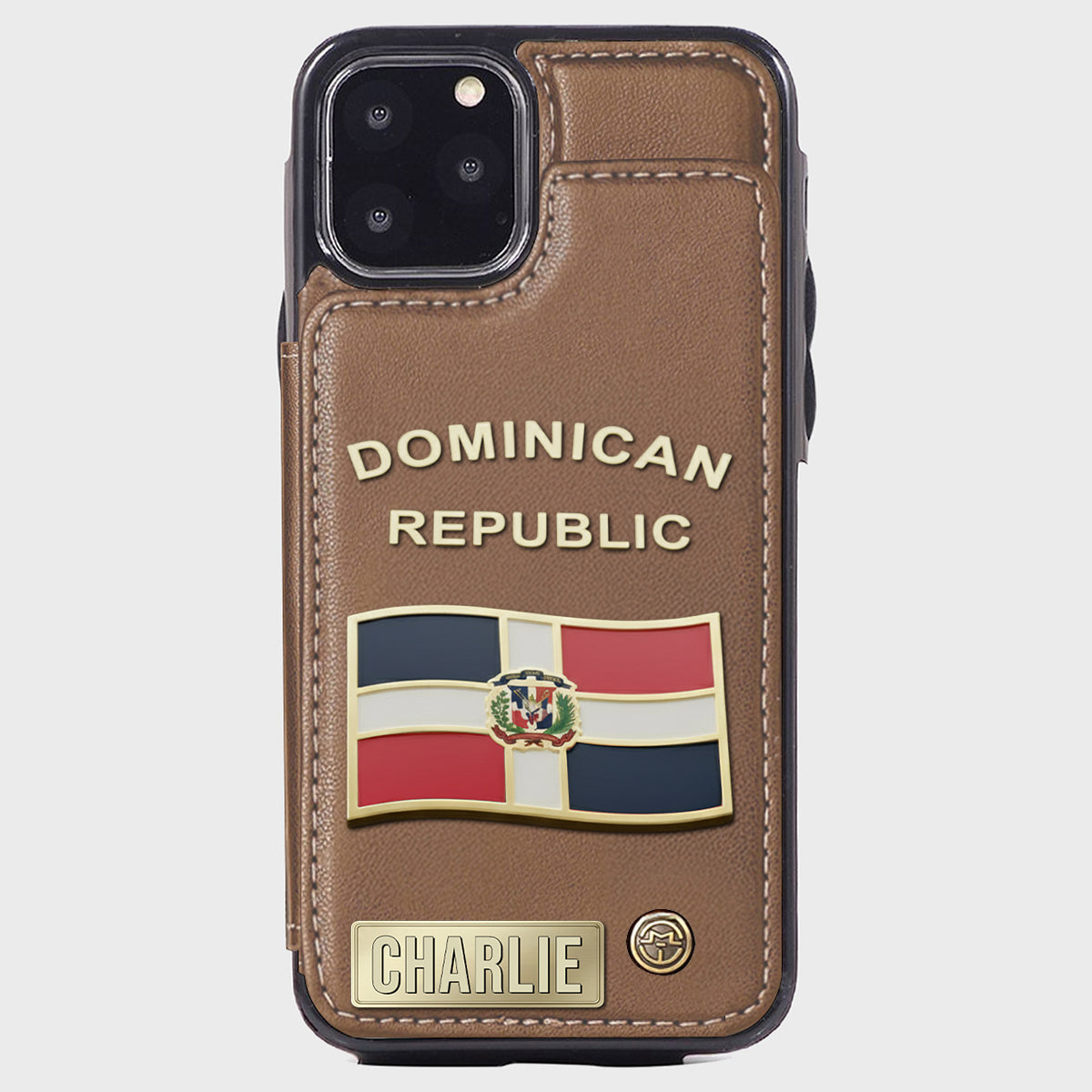 Proud Dominican - Personalized Expats Wallet Phone Case