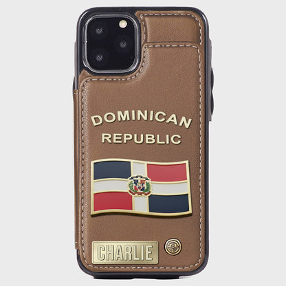 Proud Dominican - Personalized Expats Wallet Phone Case