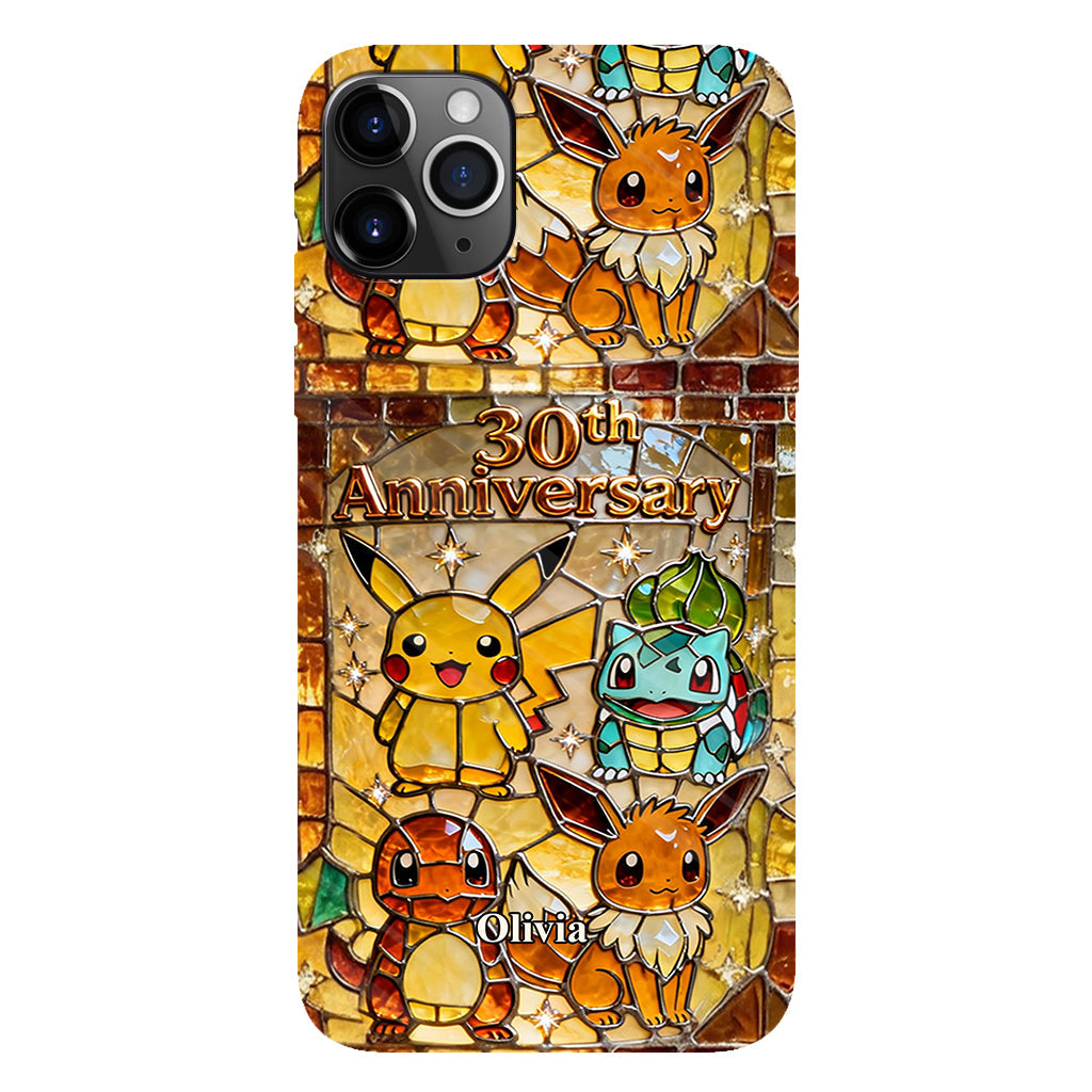 30th Anniversary - Personalized Monster Trainer Full Print Phone Case