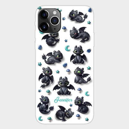 Adorable Dragon - Personalized Mouse Full Print Phone Case