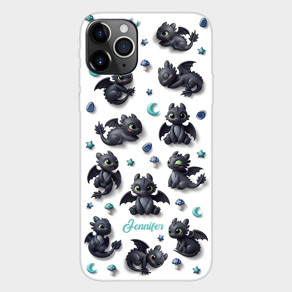 Adorable Dragon - Personalized Mouse Full Print Phone Case