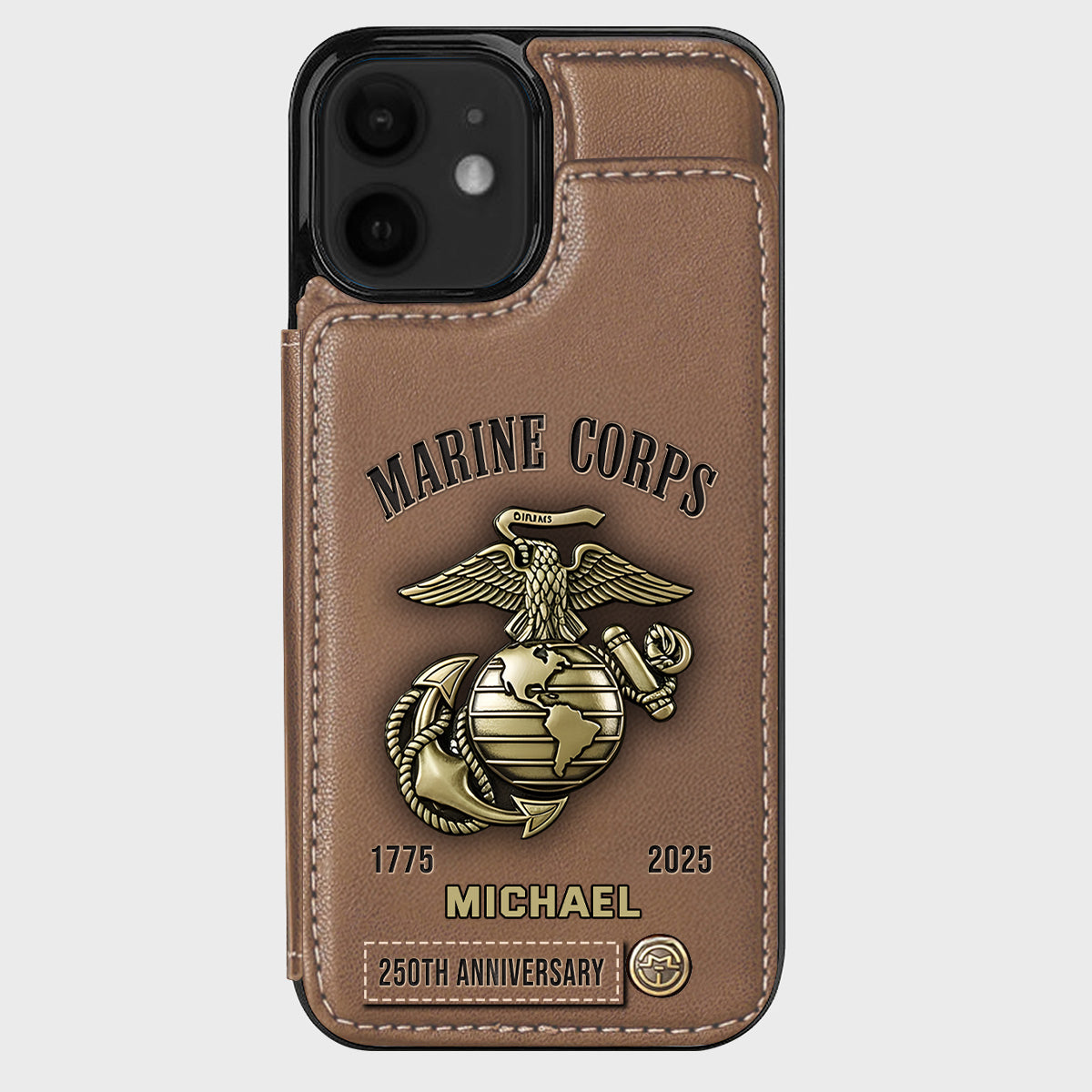 Proud Veteran - Personalized Veteran Wallet Phone Case