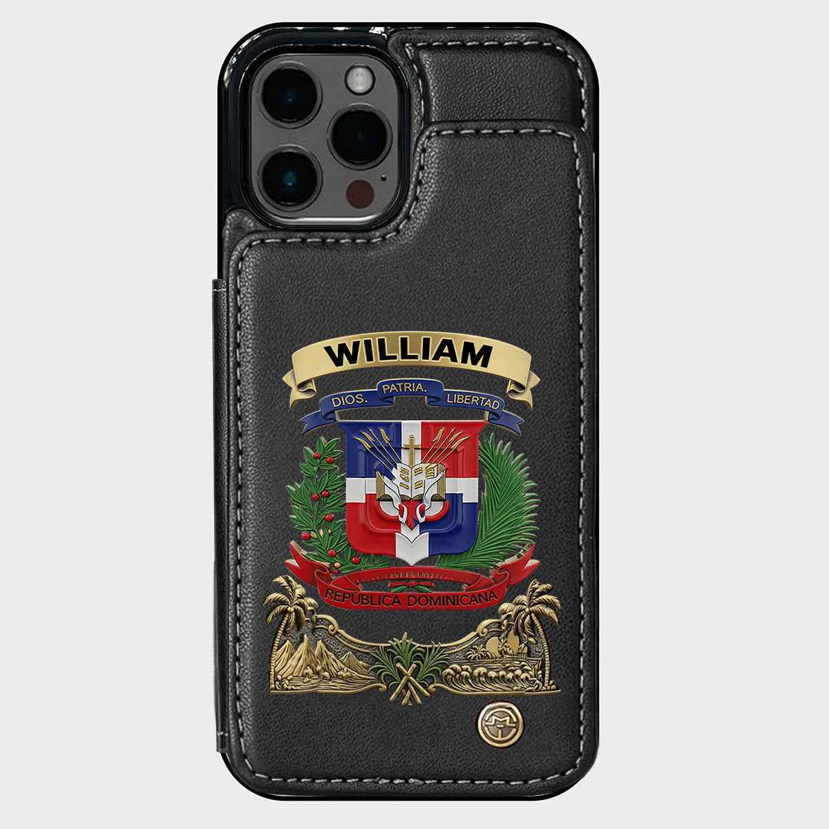 Proud Dominican - Personalized Expats Wallet Phone Case