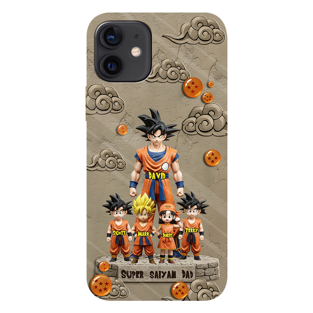 Strong Papa - Personalized Seven Balls Full Print Phone Case