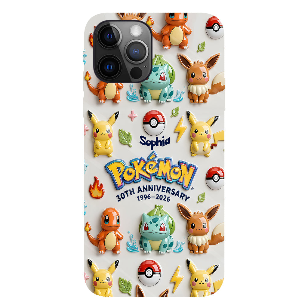 30th Anniversary - Personalized Monster Trainer Full Print Phone Case