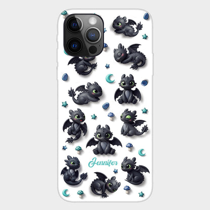 Adorable Dragon - Personalized Mouse Full Print Phone Case