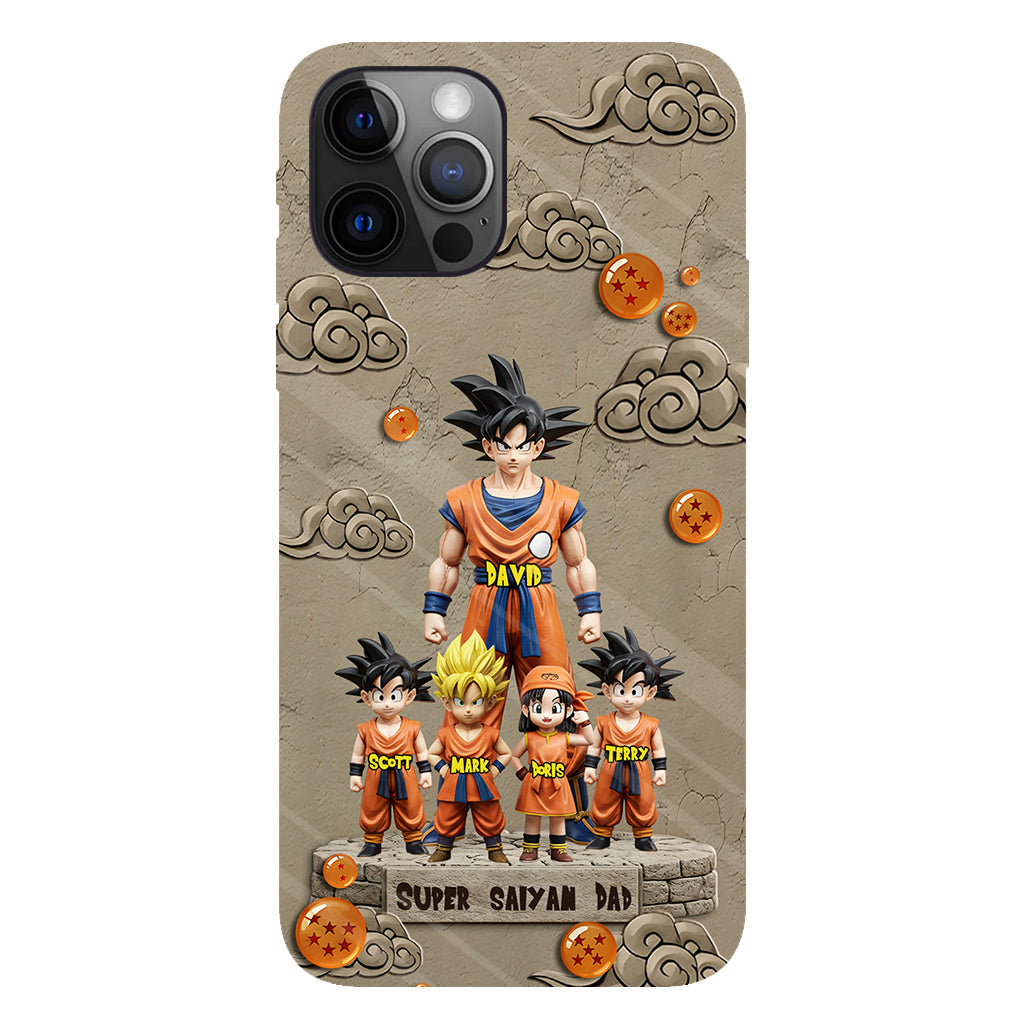 Strong Papa - Personalized Seven Balls Full Print Phone Case