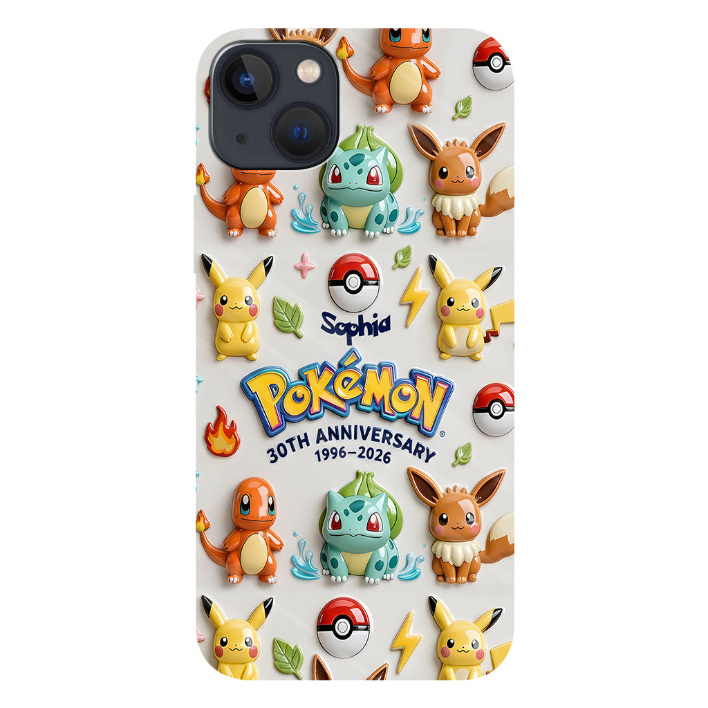 30th Anniversary - Personalized Monster Trainer Full Print Phone Case
