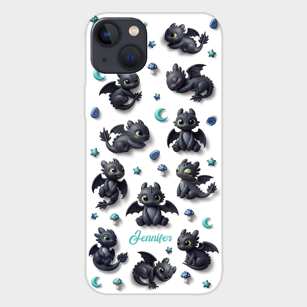 Adorable Dragon - Personalized Mouse Full Print Phone Case
