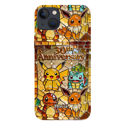 30th Anniversary - Personalized Monster Trainer Full Print Phone Case