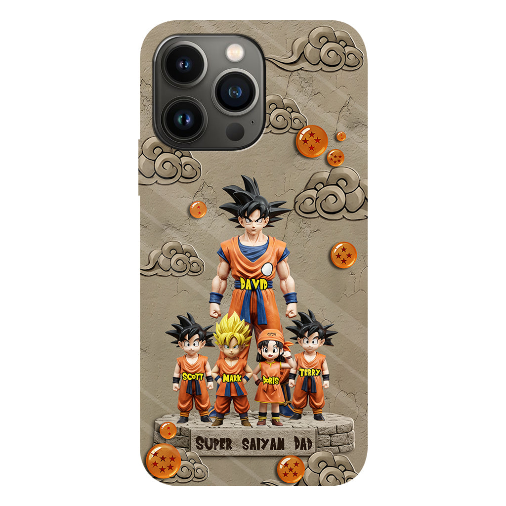 Strong Papa - Personalized Seven Balls Full Print Phone Case