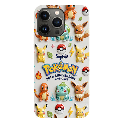 30th Anniversary - Personalized Monster Trainer Full Print Phone Case
