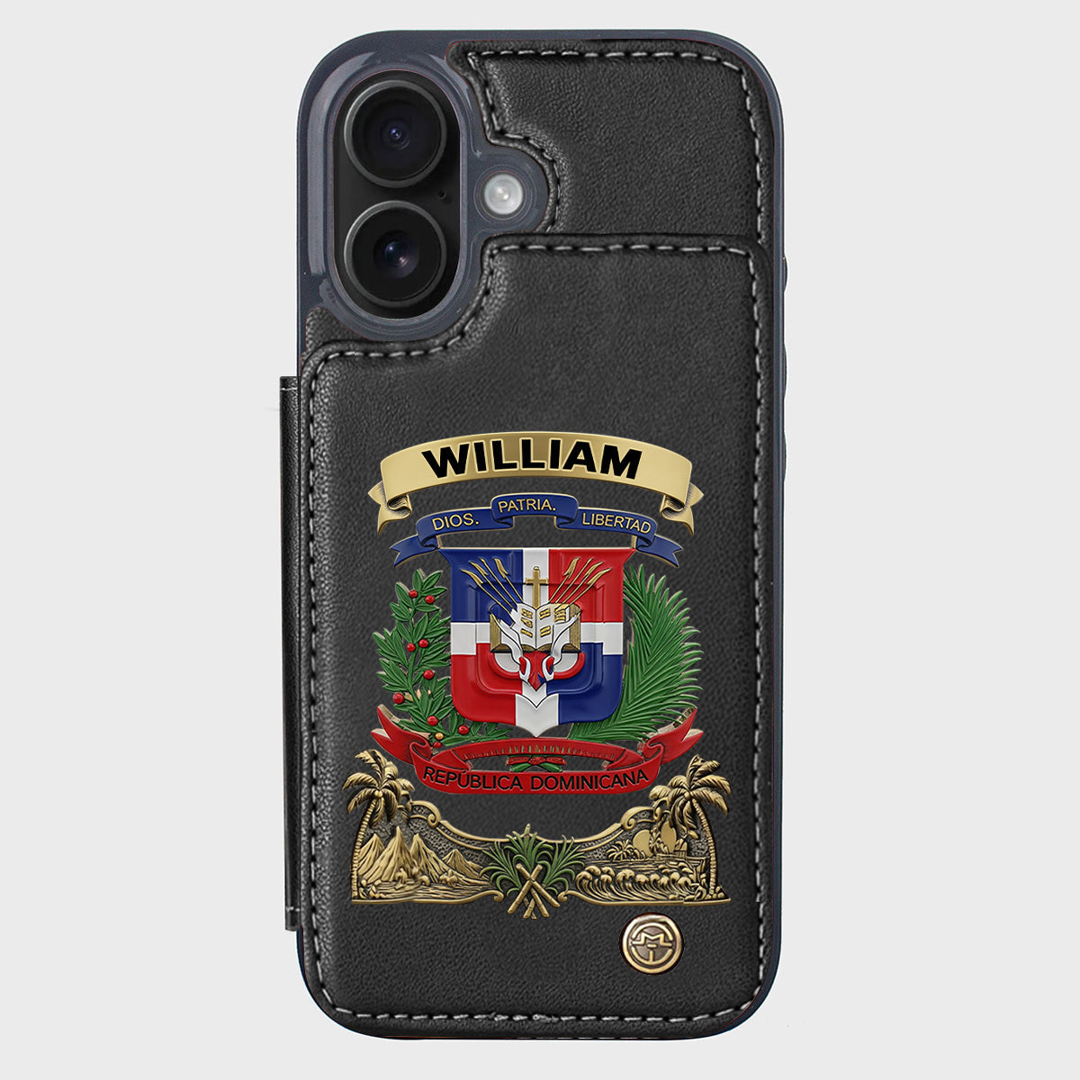 Proud Dominican - Personalized Expats Wallet Phone Case
