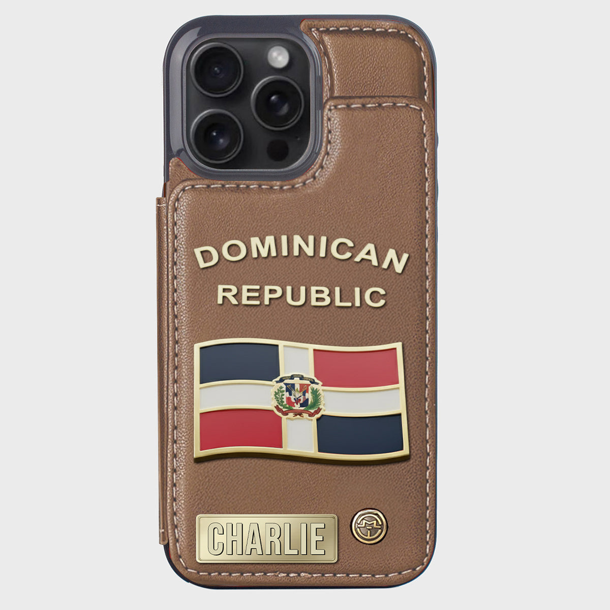 Proud Dominican - Personalized Expats Wallet Phone Case