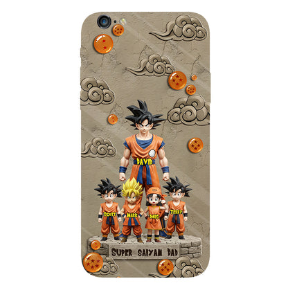 Strong Papa - Personalized Seven Balls Full Print Phone Case