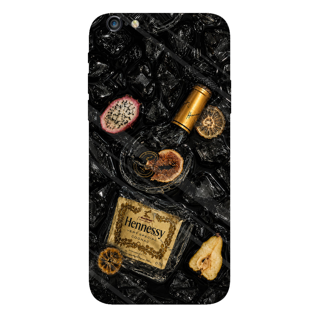 Exploding Liquor Bottle Art - Personalized Alcoholic beverage Full Print Phone Case