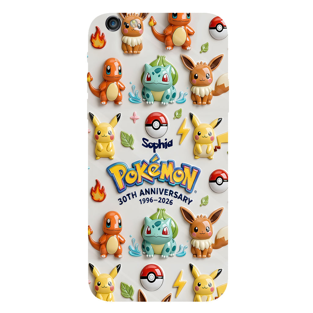 30th Anniversary - Personalized Monster Trainer Full Print Phone Case
