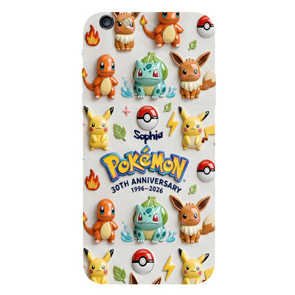 30th Anniversary - Personalized Monster Trainer Full Print Phone Case