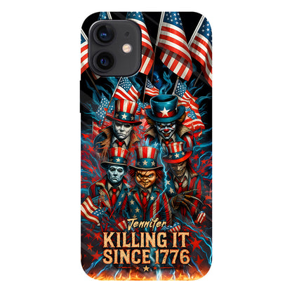 Killing It Since 1776 - Personalized Full Print Phone Case
