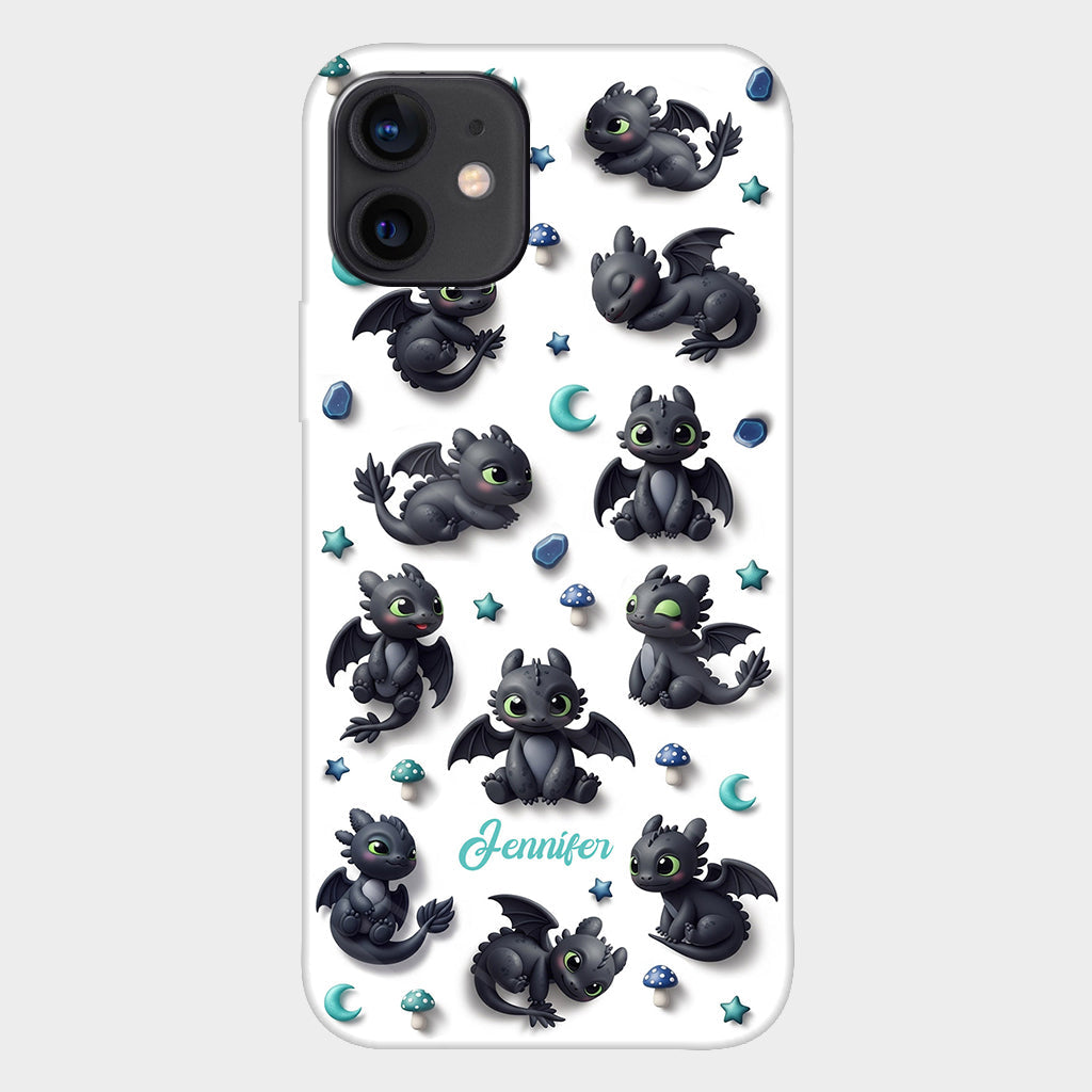 Adorable Dragon - Personalized Mouse Full Print Phone Case