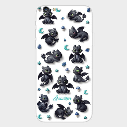 Adorable Dragon - Personalized Mouse Full Print Phone Case