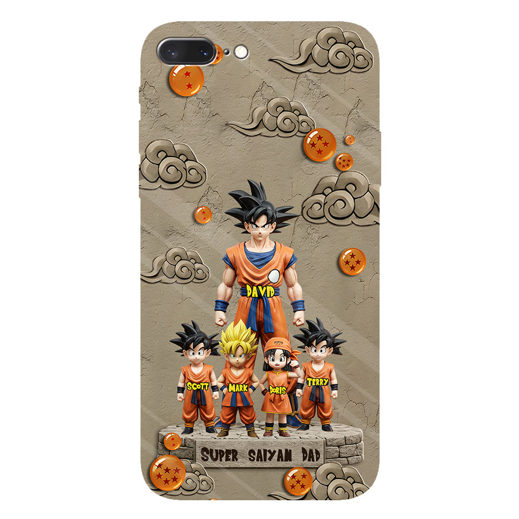 Strong Papa - Personalized Seven Balls Full Print Phone Case
