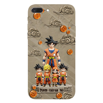 Strong Papa - Personalized Seven Balls Full Print Phone Case