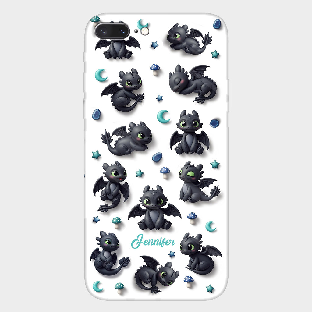 Adorable Dragon - Personalized Mouse Full Print Phone Case