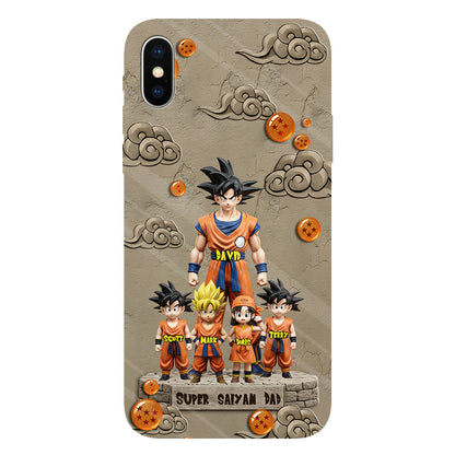 Strong Papa - Personalized Seven Balls Full Print Phone Case