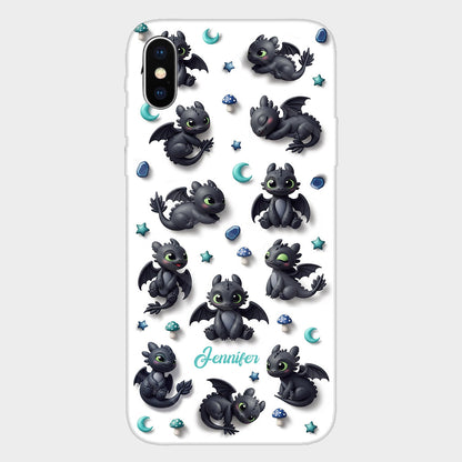 Adorable Dragon - Personalized Mouse Full Print Phone Case