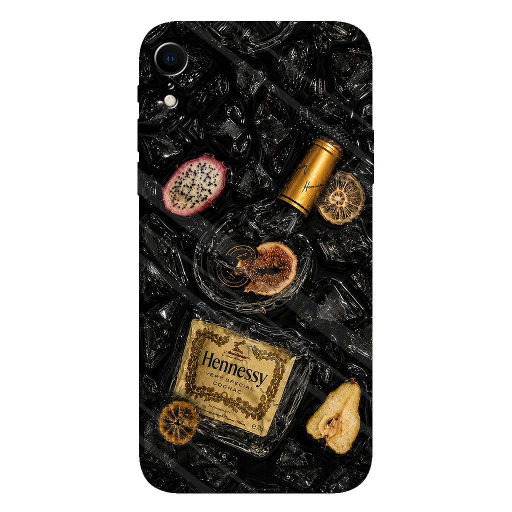 Exploding Liquor Bottle Art - Personalized Alcoholic beverage Full Print Phone Case